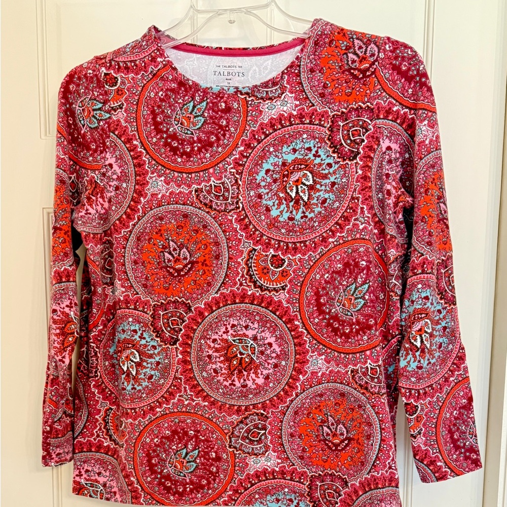 Talbots Vibrant Long and 3/4 Sleeve Tops